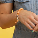 Bold Butterfly - Orange bracelet