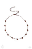 Public Display of Affection - Copper choker necklace