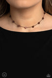 Public Display of Affection - Copper choker necklace