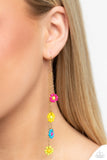 Color Me Whimsical - Multi flower earrings