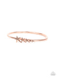 Astrological A-Lister- copper bangle bracelet