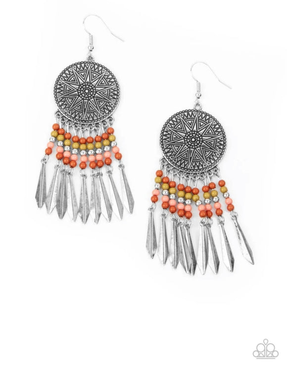 Paparazzi Sun Warrior❤️multi earrings