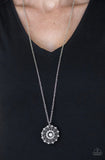 Boho Bonanza-silver necklace