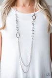 Modern Girl Glam-silver necklace