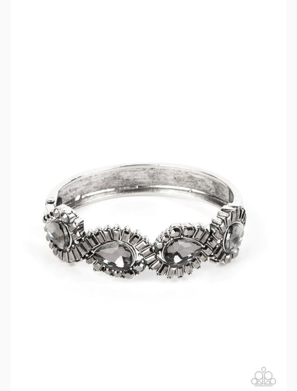 For the Win- silver hinge bracelet