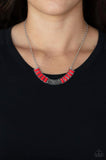 Coup de MANE- red necklace