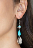 Artfully Artisan- blue earrings