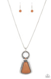 Stone Prairies- brown necklace