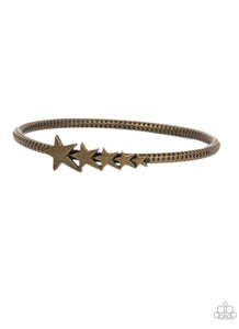 Astrological A-Lister- brass bangle bracelet