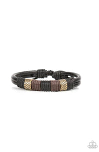 Forest Dweller- brass urban bracelet