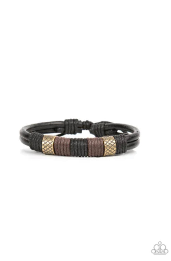 Forest Dweller- brass urban bracelet