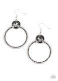 Cheers to Happily Ever After- silver earrings