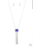 Happily Ever Ethereal- blue moonstone necklace