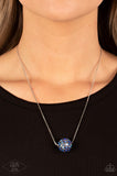 Come Out of Your Bombshell-multi oil spill necklace