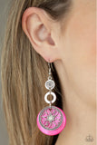 Paparazzi Royal Marina pink earrings