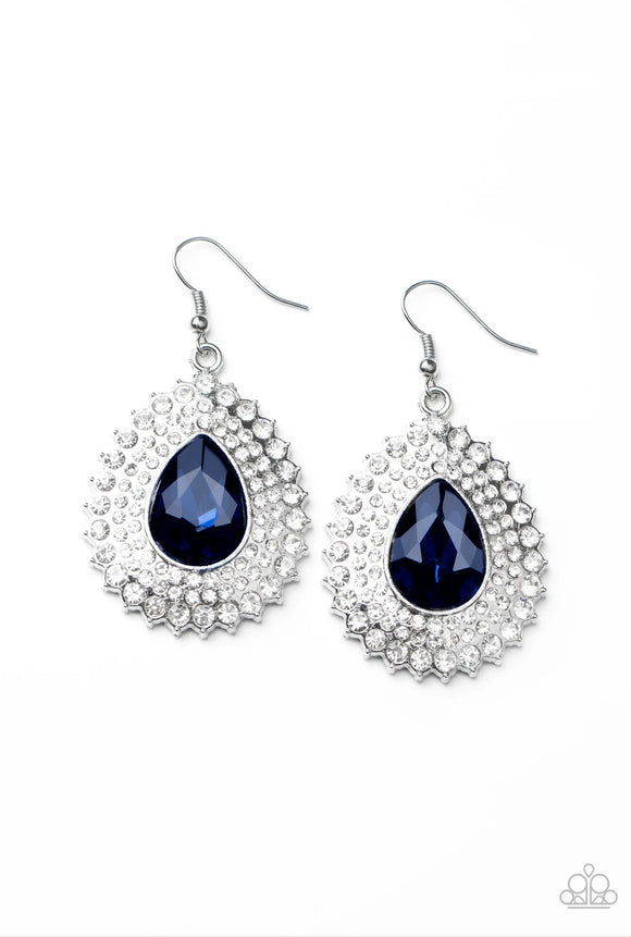 Paparazzi Exquisitely Explosive❤️blue earrings