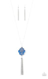 Malibu Mandala-blue necklace