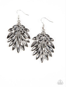 COSMIC-politan- silver earrings