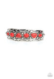 Saguaro Sultan- red cuff bracelet