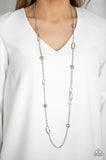 Duchess Dazzle-silver necklace