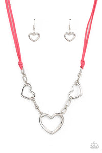 Fashionable Flirt pink necklace