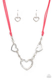 Fashionable Flirt pink necklace