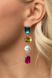 Cosmic Heiress multi post earrings