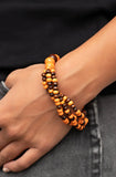 Oceania Oasis- orange bracelet