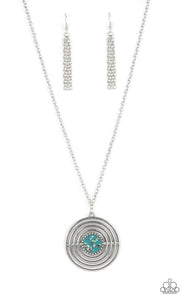 Targeted Tranquility-blue necklace