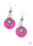 Paparazzi Royal Marina pink earrings