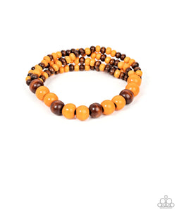 Oceania Oasis- orange bracelet