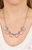 Interstellar Inspiration- pink necklace