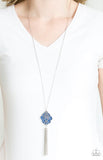 Malibu Mandala-blue necklace