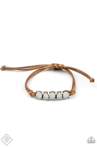 Opal Paradise- brass urban bracelet